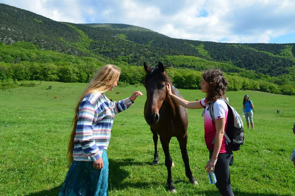 Отдых в Байдарской долине: конные прогулки 